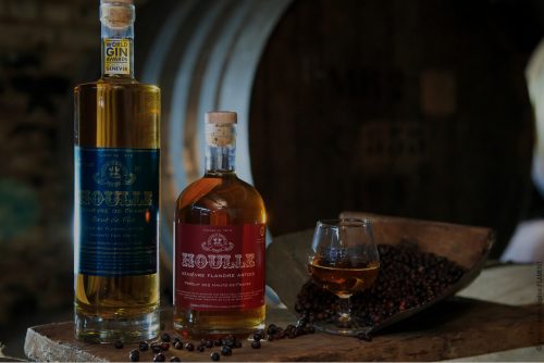 genièvre de houlle, eau de vie